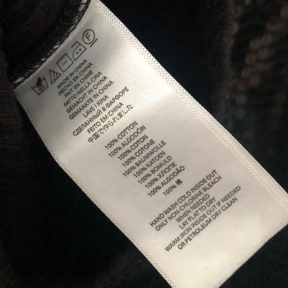 MICHAEL MICHAEL KORS BLACK SEQUIN SHORT SLEEVE TOP - Picture 6 of 7